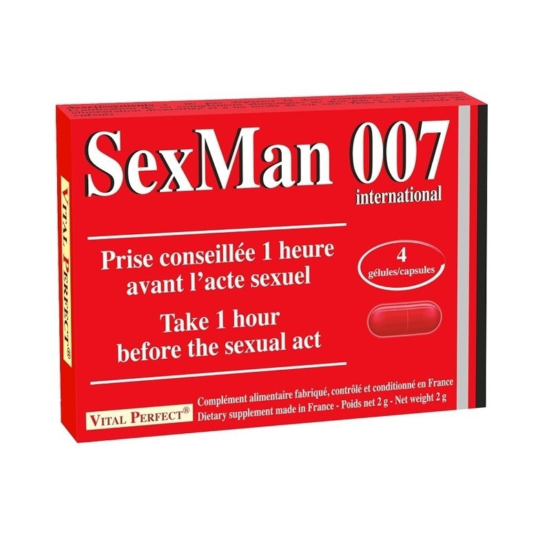 Vital Perfect Stimulant SexMan 007 4 gélules